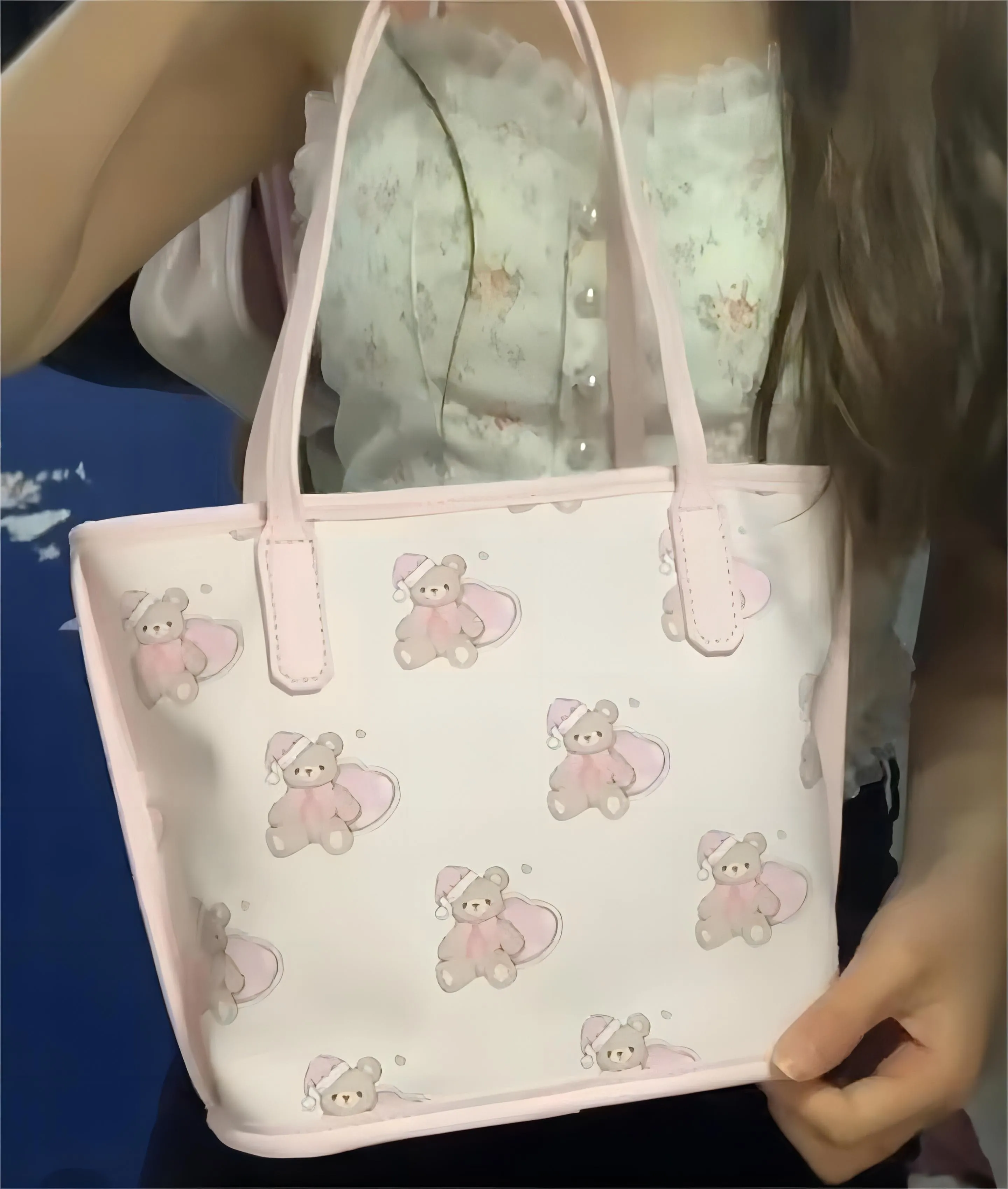 Kawaii Bear Leather Bag