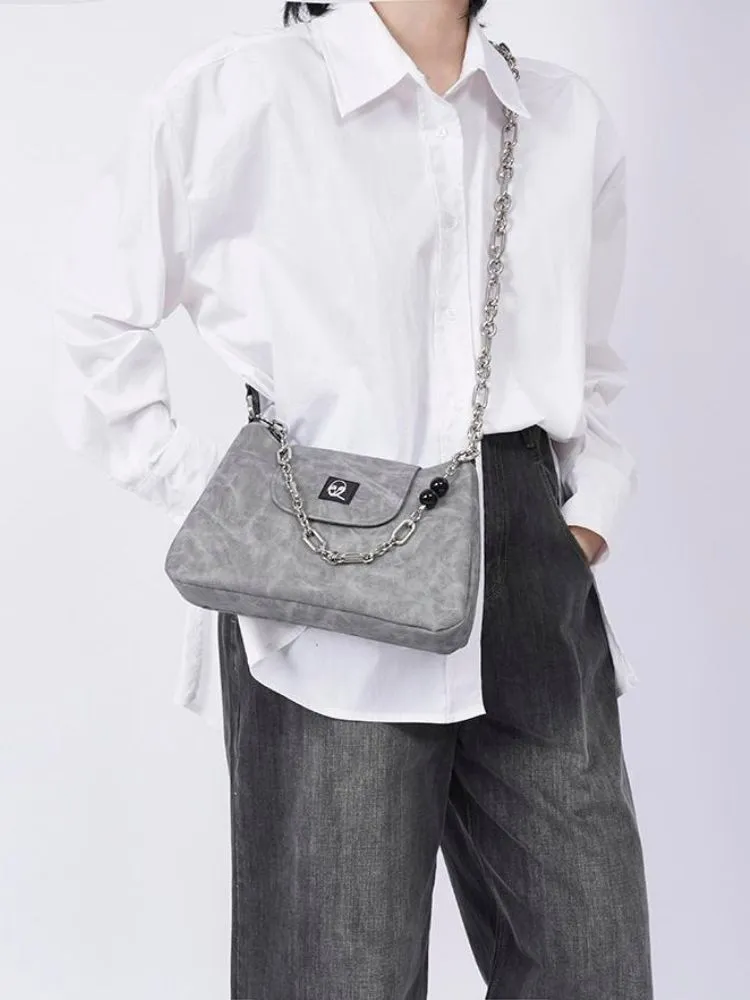 Leather crossbody ladies bag【s0000002928】