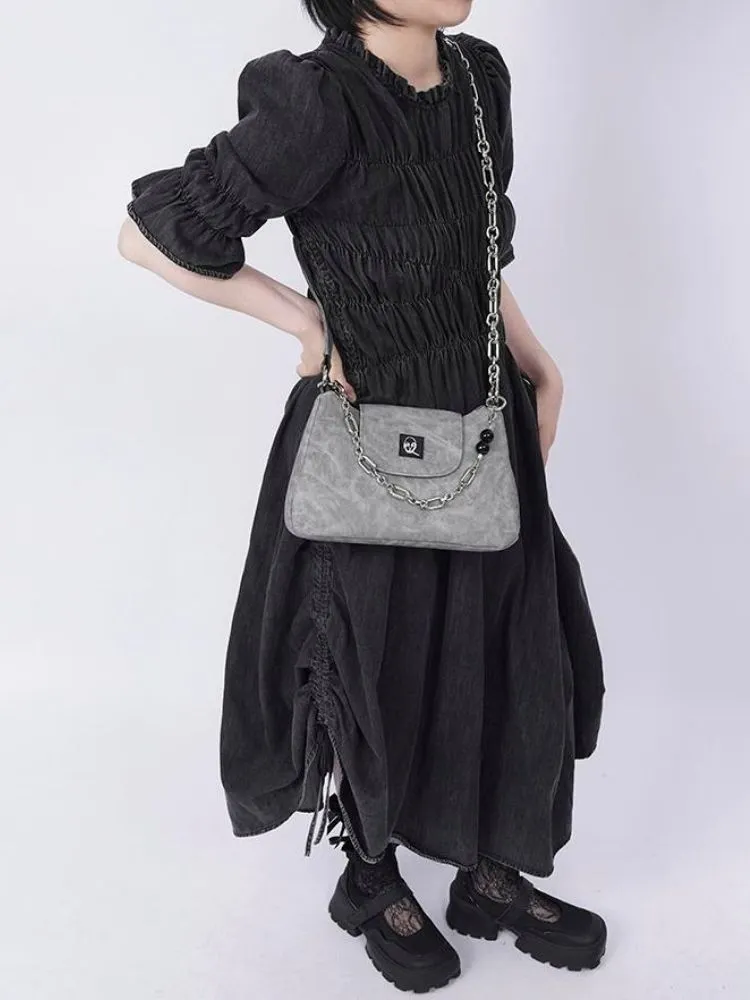 Leather crossbody ladies bag【s0000002928】