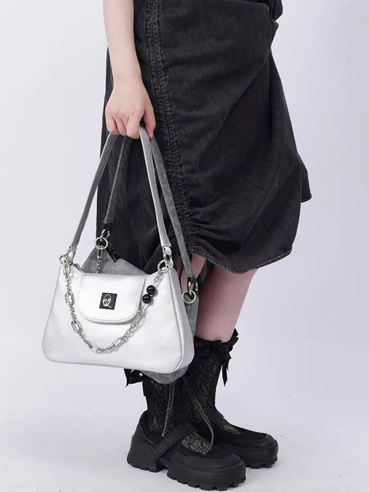 Leather crossbody ladies bag【s0000002928】