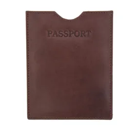 LEATHER PASSPORT HOLDER