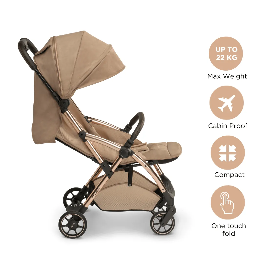 Leclercbaby Bundle Deal Hexagon Champaign (Stroller   Diaper Bag)