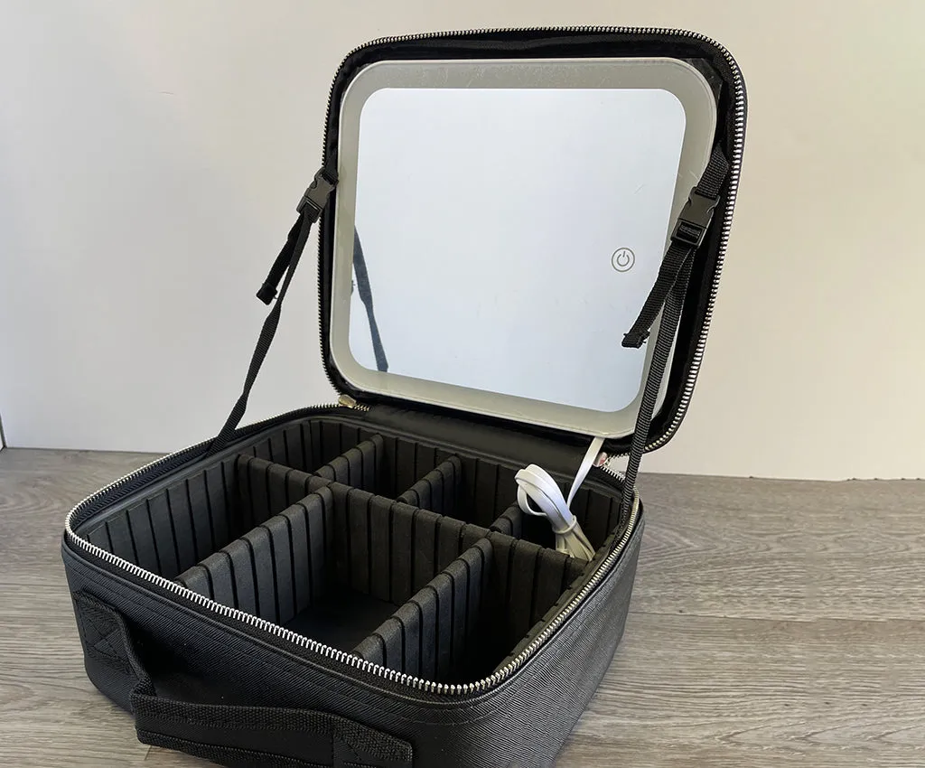 LED Mirror Make-up Case