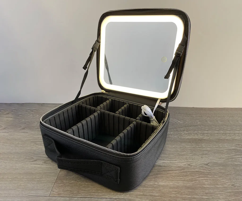 LED Mirror Make-up Case