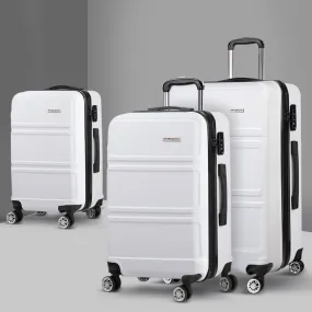 Lightweight 3pc Hard-Shell Luggage Set | TSA Lock | Wanderlite