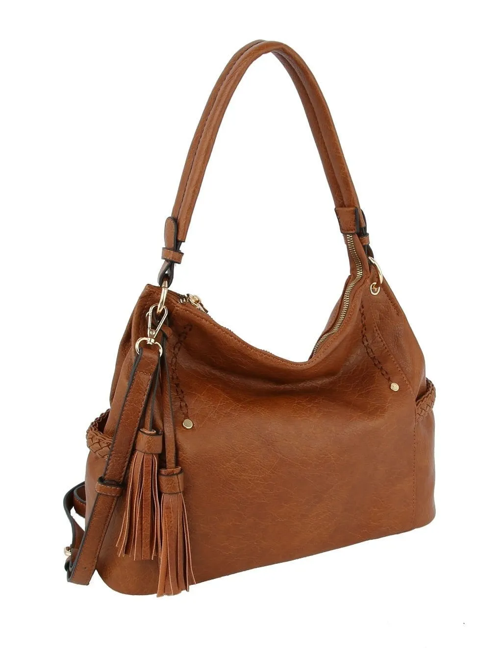 LMS171 Tassel Hobo Bag