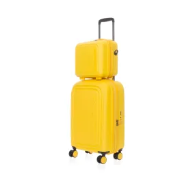 Logoduck Beauty Case & Cabin Expandable Trolley Set