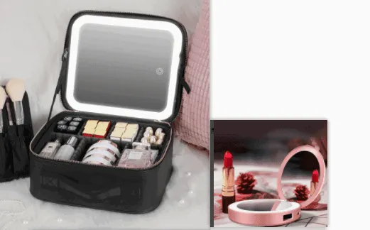 LovelyRLovely Smart LED Large Cosmetic Case With Mirror