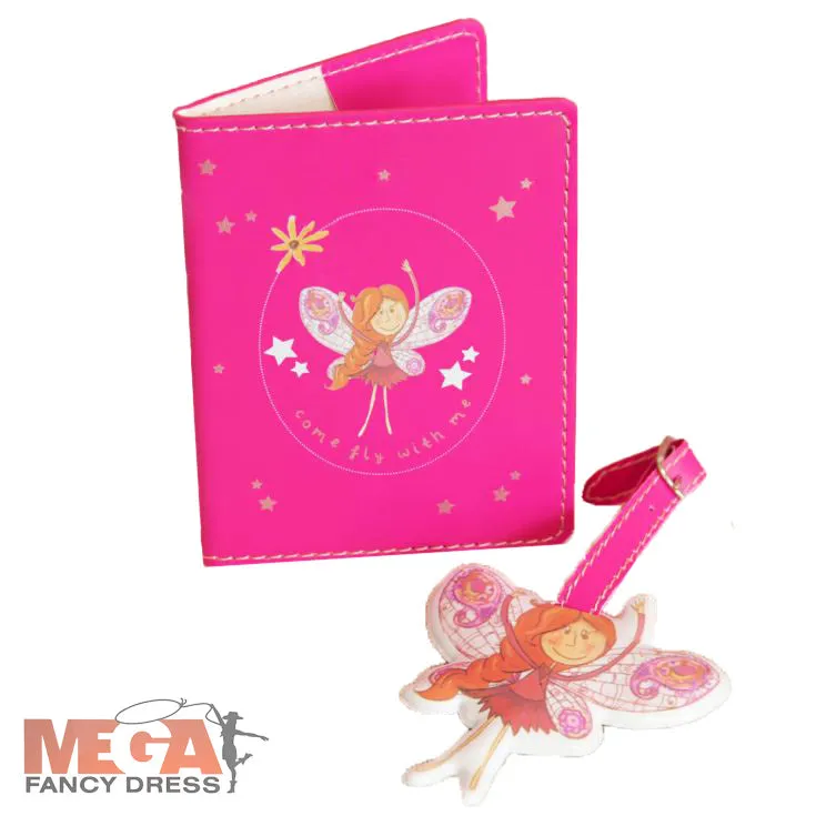 Magical Fairy Passport Holder & Luggage Tag Travel Accessory