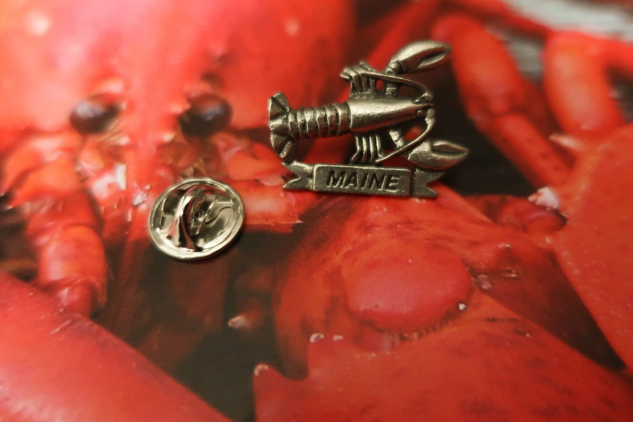 Maine Lobster Lapel Pin