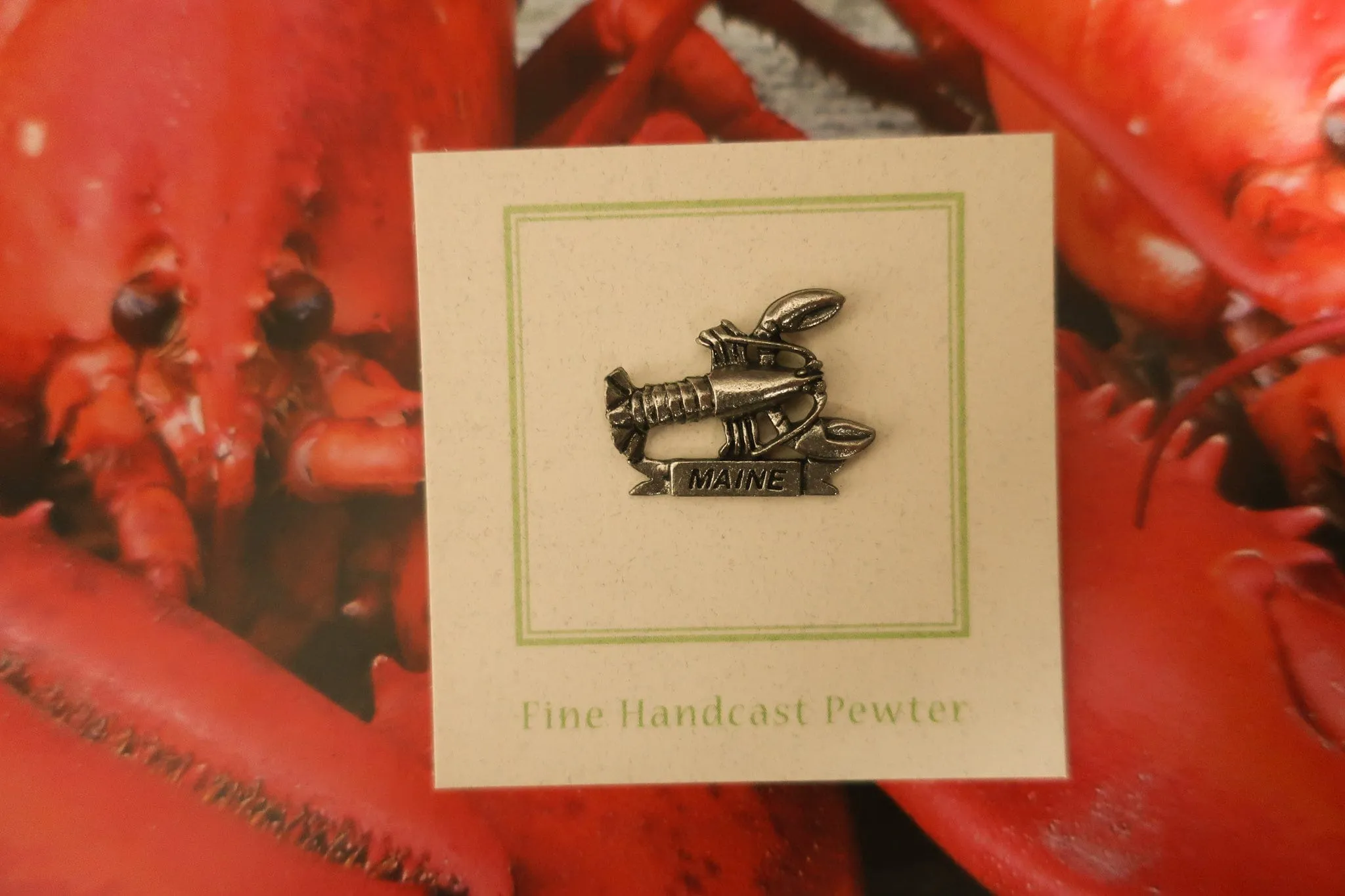 Maine Lobster Lapel Pin