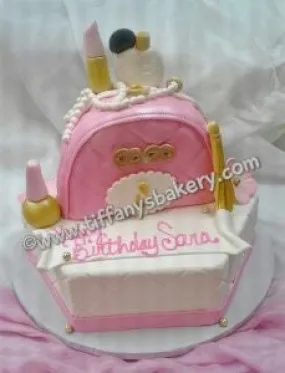 Makeup Bag Cake