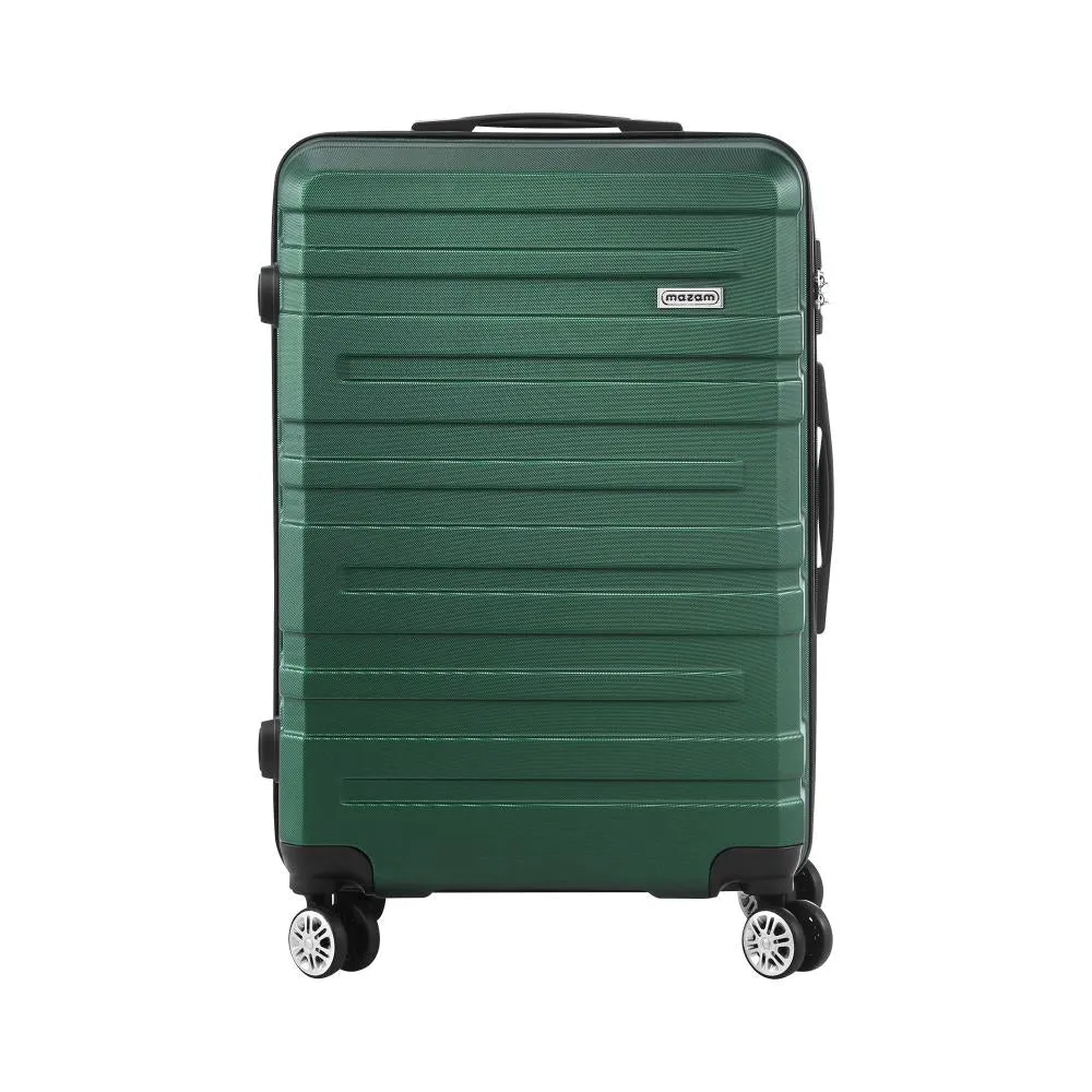 Mazam 28" Luggage Suitcase Trolley Set Travel TSA Lock Storage Hard Case Green