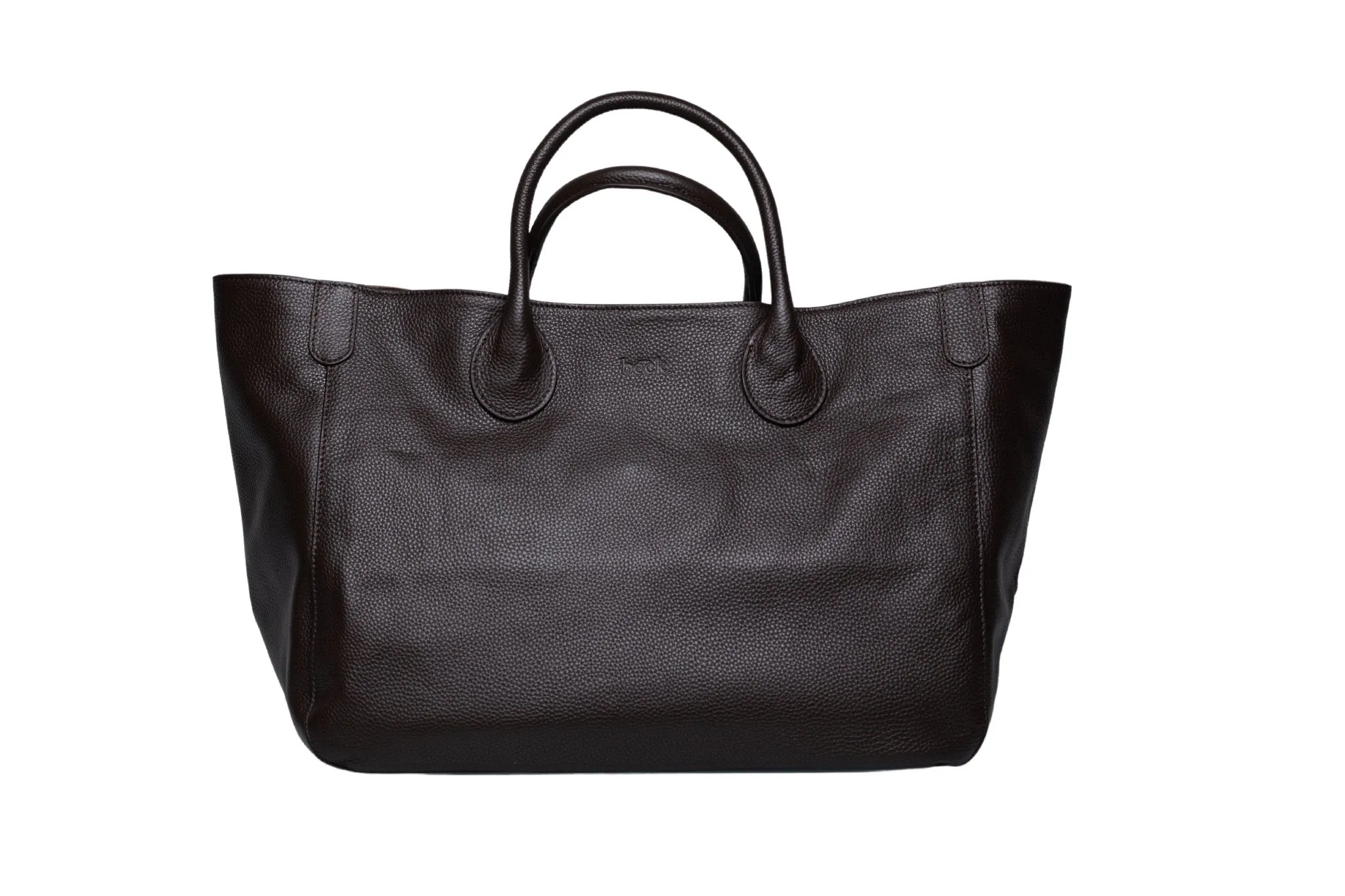 Medium Classic Leather Beck Bag