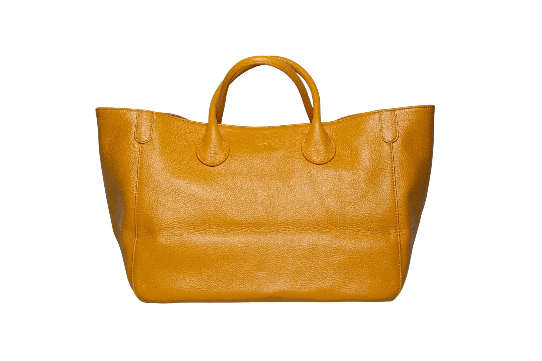 Medium Classic Leather Beck Bag