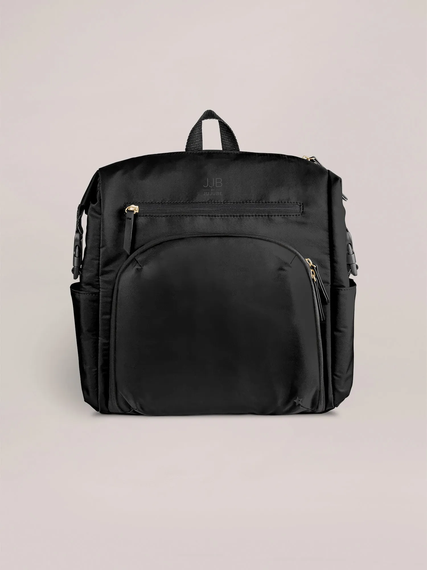 Modern Backpack Diaper Bag - Black