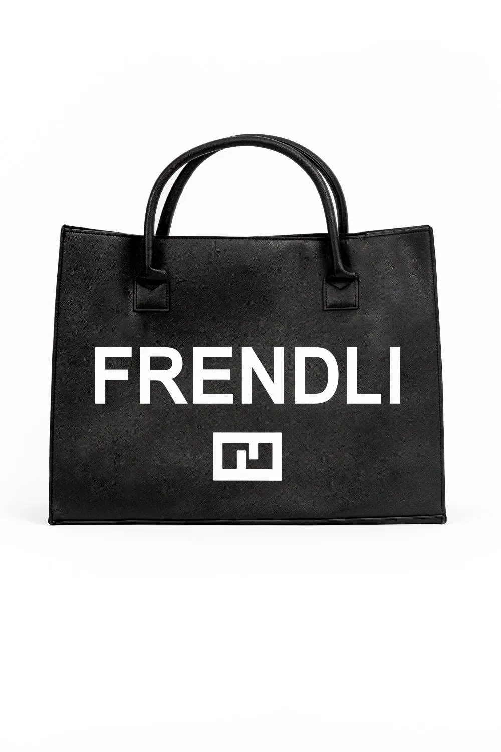 MODERN VEGAN TOTE - Frendli (Black)