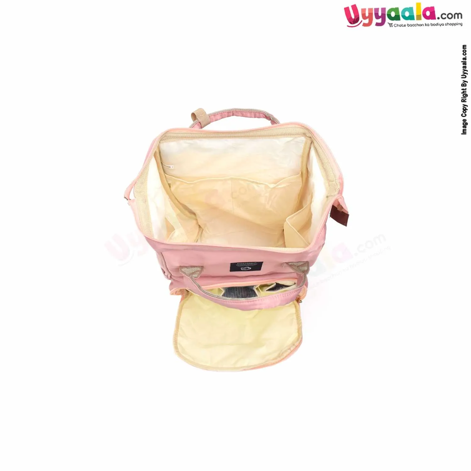 Mother's back pack (diaper bag) comfortable for travelling mothers, premium quality, size(45*34cm) - Pink