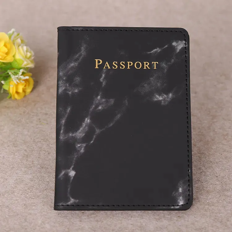 New Simple Fashion Passport Cover World Map Thin Slim Travel Passport Holder Wallet Gift PU Leather Card Case Cover Unisex