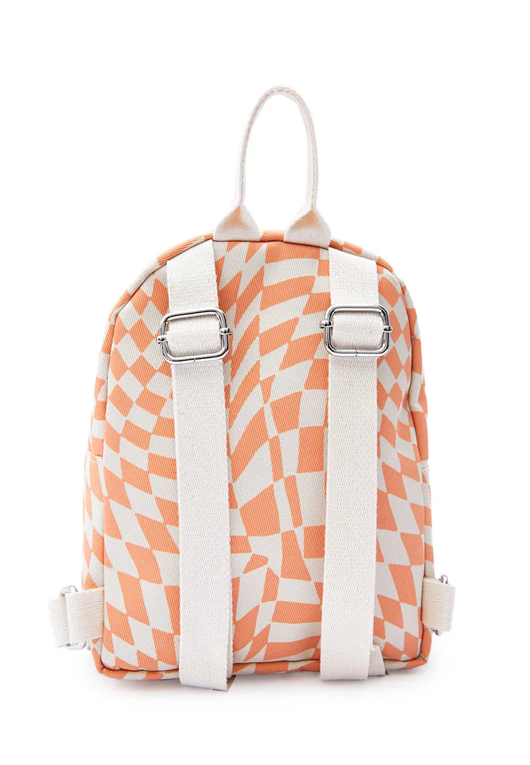 Orange Mini Backpack