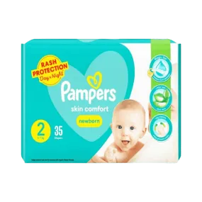 PAMPERS PANTS BABY DIAPERS NEWBORN 2 35PCS