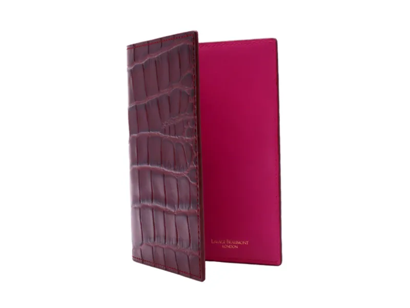 Passport Holder Orinoco - Wine