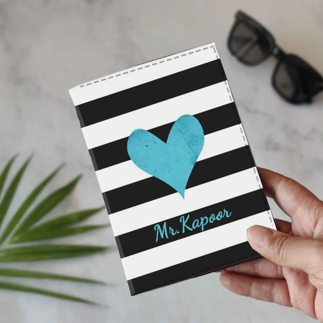 Personalized  Couple Passport Cover Luggage Tag Gift Box- Mr Mrs Passport Sleeve and Bag Tag Set