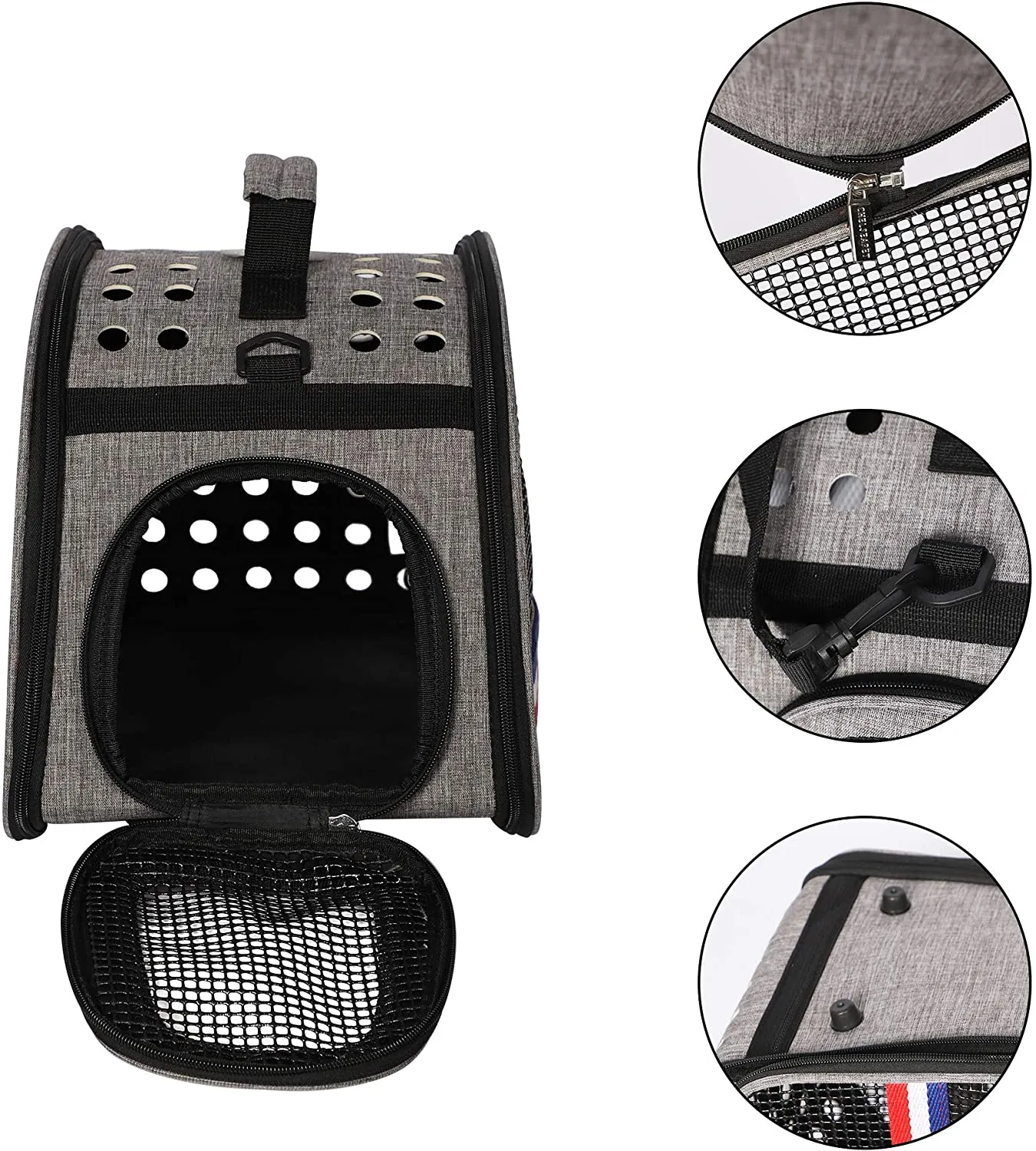 Pet Carrier Backpack Airline Approved Backpack Carrier Expendable Pet Travel Carrier for Cat & Dog