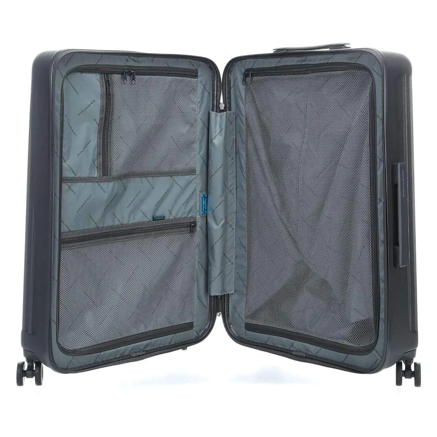 Piquadro Seeker Hardside Spinner Trolley Bag - Grey - BV4427SK/GR