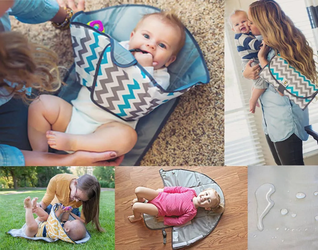 Playtime Changing Pad™ Turn Changing Time Into Playtime - Grey Arrow