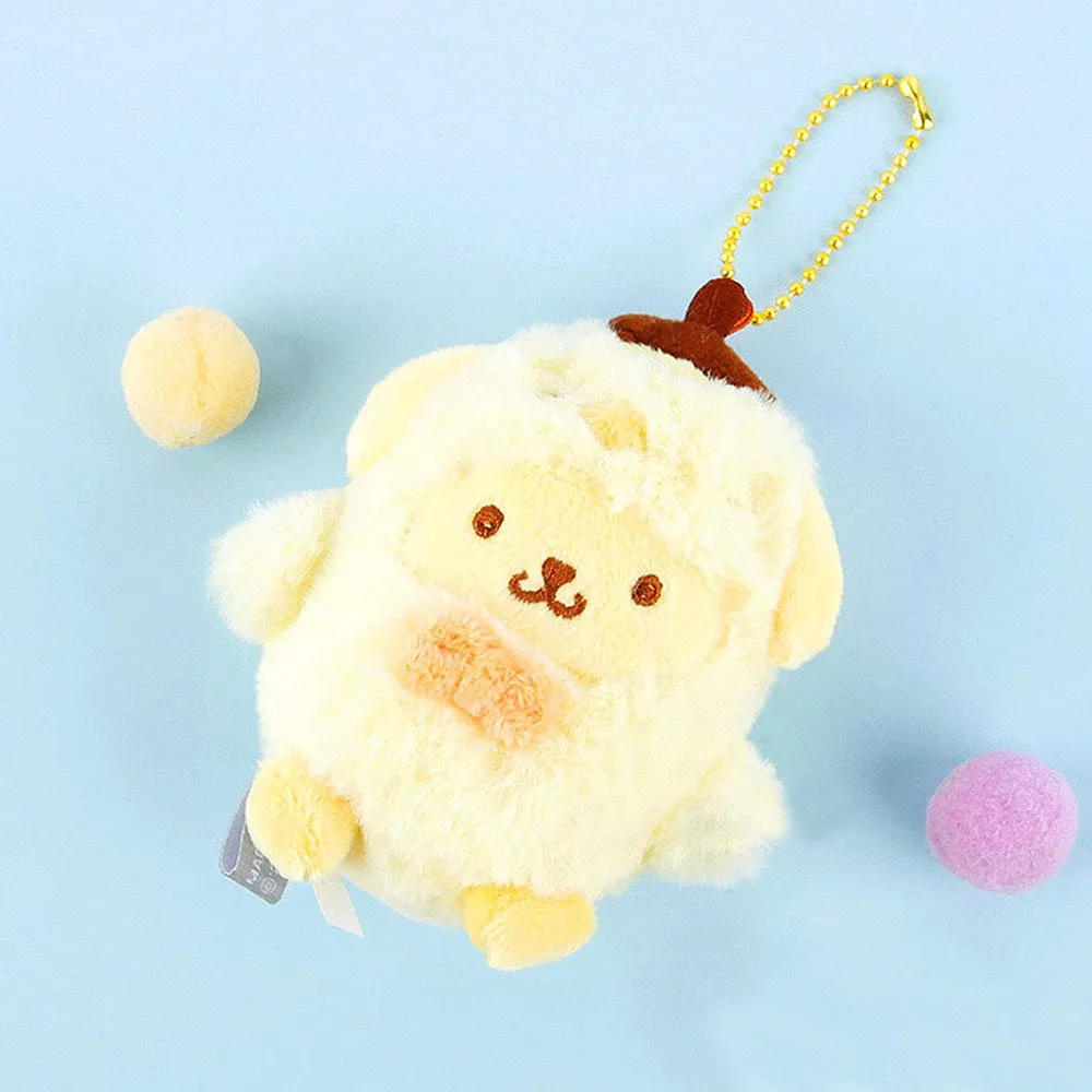 Pompompurin Chick Plush Keychain