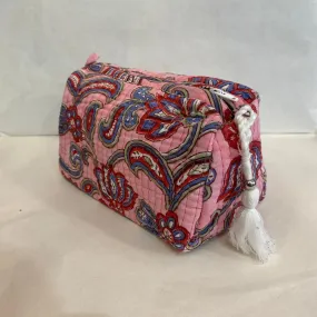 PREORDER Makeup Bag - Pink and Purple