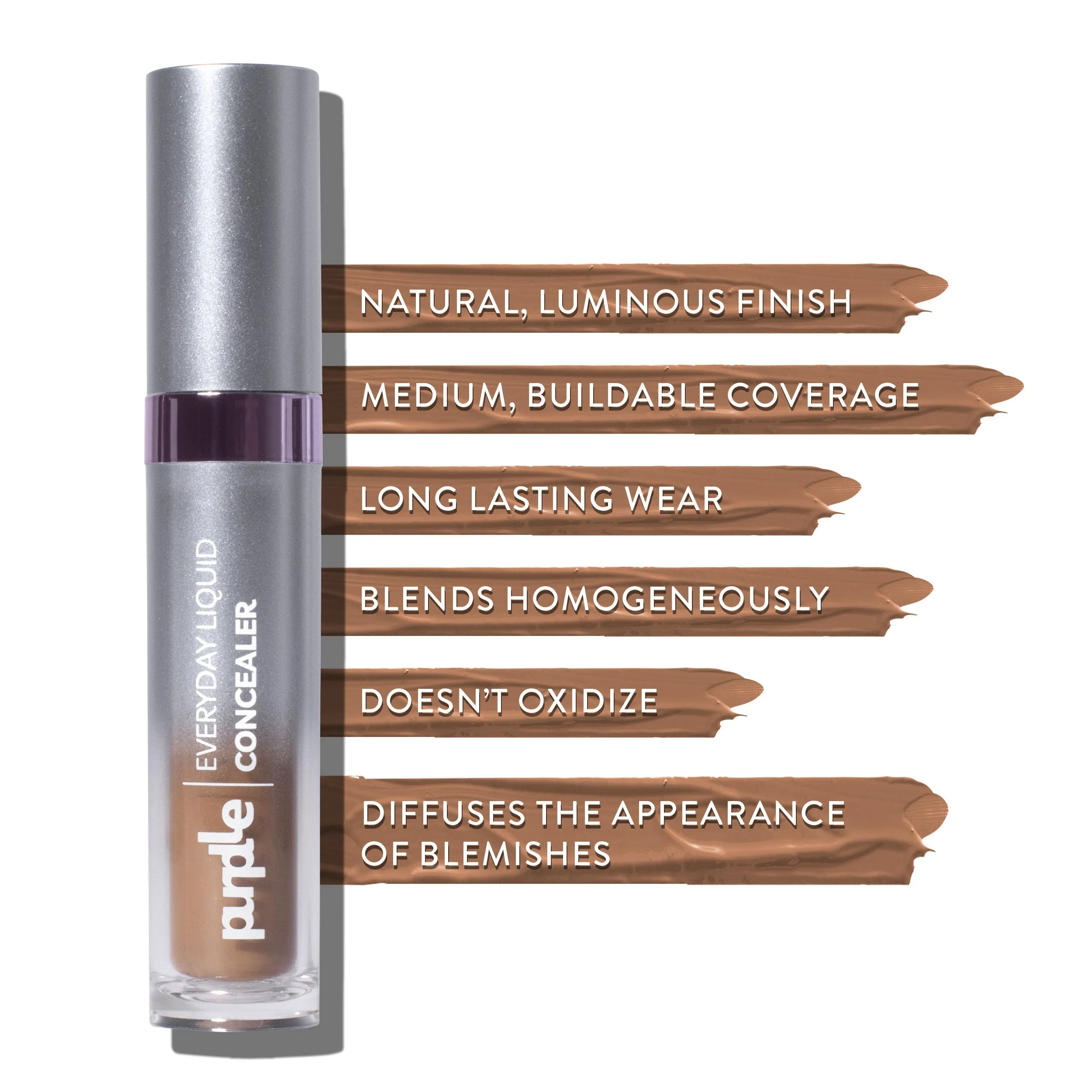 Purplle Everyday Liquid Concealer - 06 Nutmeg Mix(6ml)