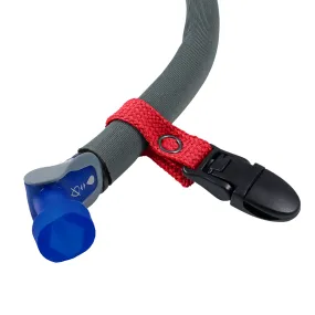 Red Drink Tube Lanyard Clip