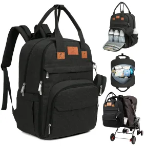 Rove Diaper Bag (Trendy Black)