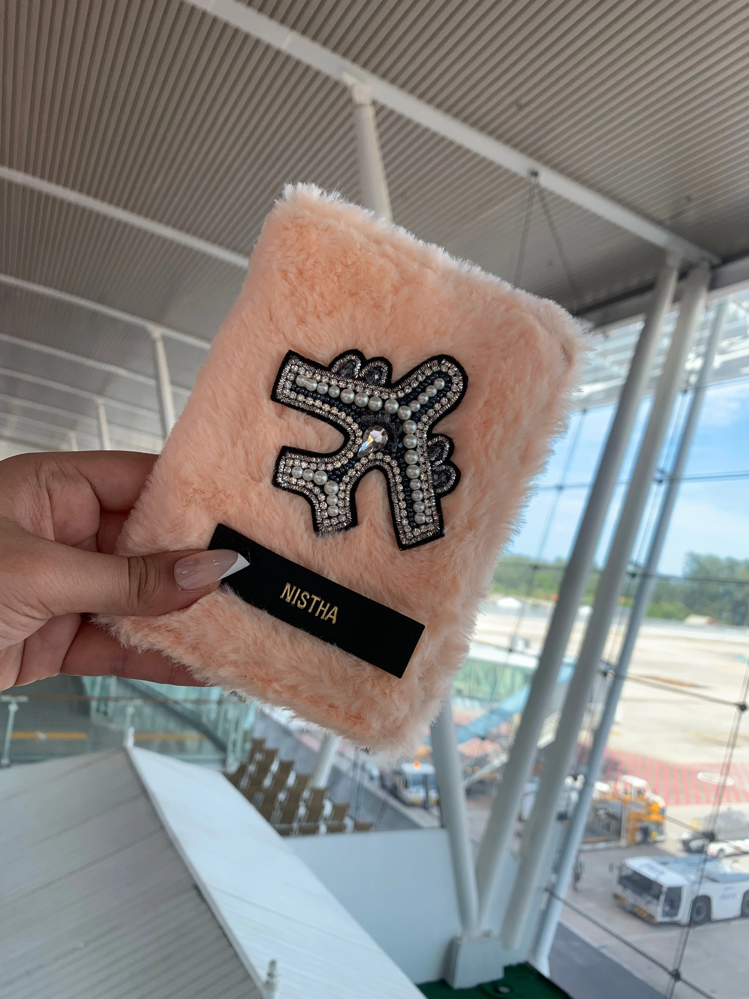 Salmon Furr Passport Cover