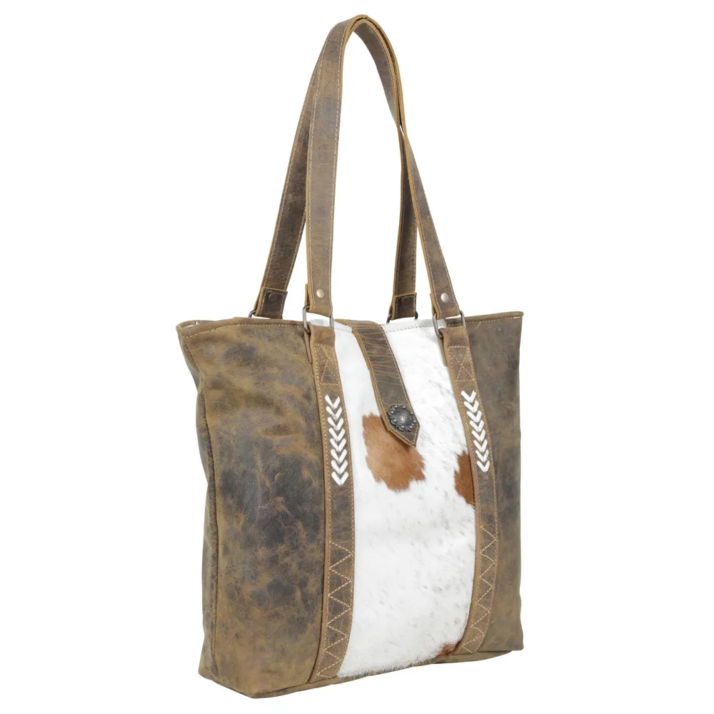 SAND DUNES LEATHER & Hairon BAG