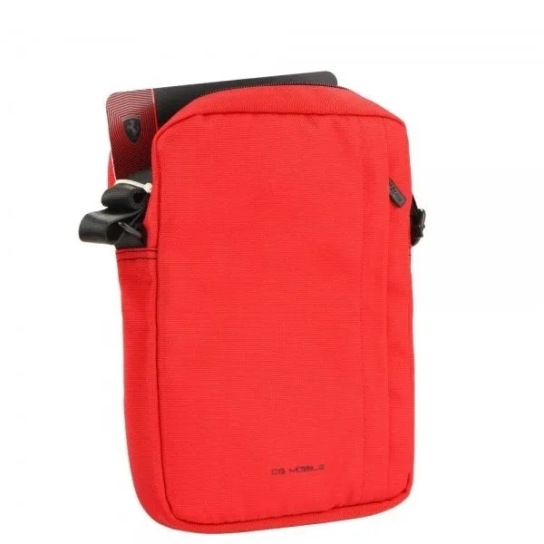 Scuderia Ferrari F1™ Urban Series Tablet Bag 10" Bag Carbon Fibre Effect - Accessories - Red