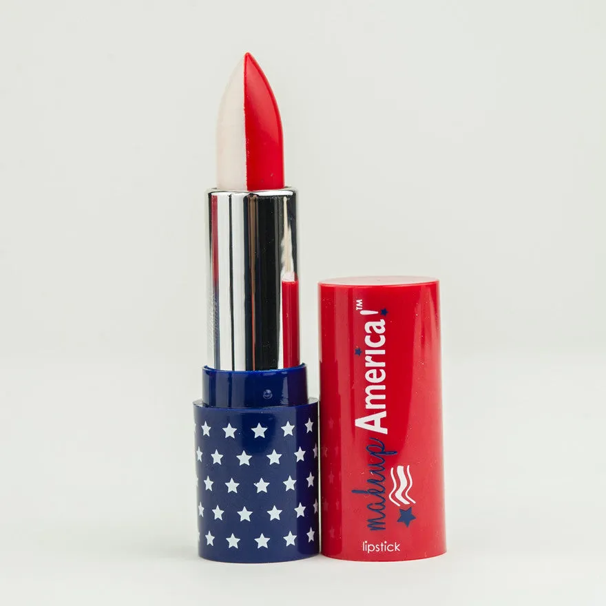 Star Spangled Split Red/White Lipstick