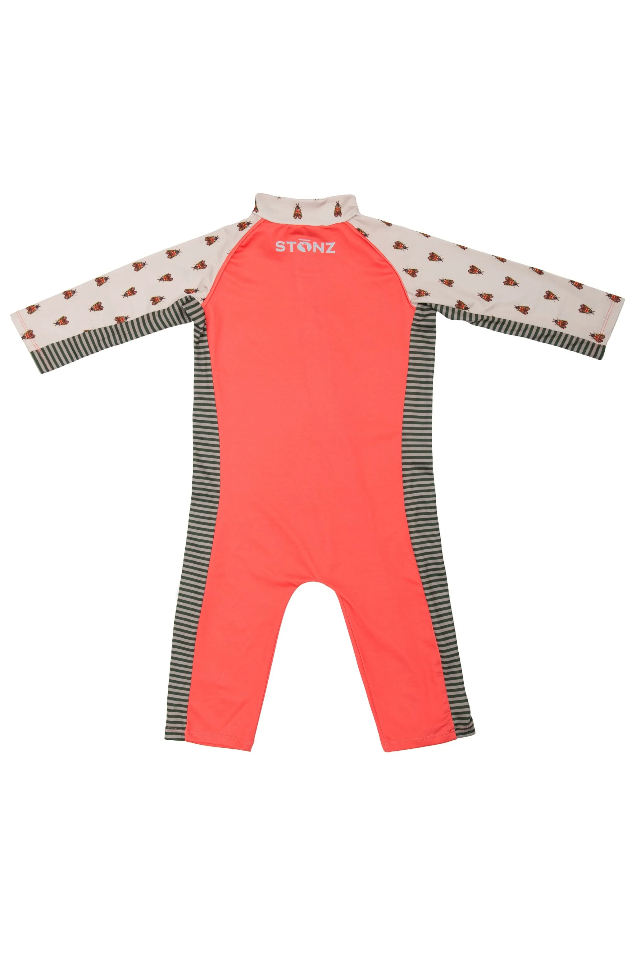 Sun Suit - Forest Trail - Coral