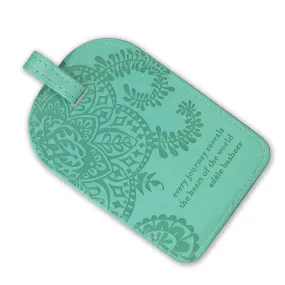 Tahitian Turquoise Luggage Tag