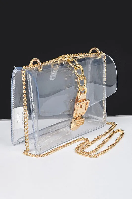 TEEK - PVC Clear Stadium Swing Bag