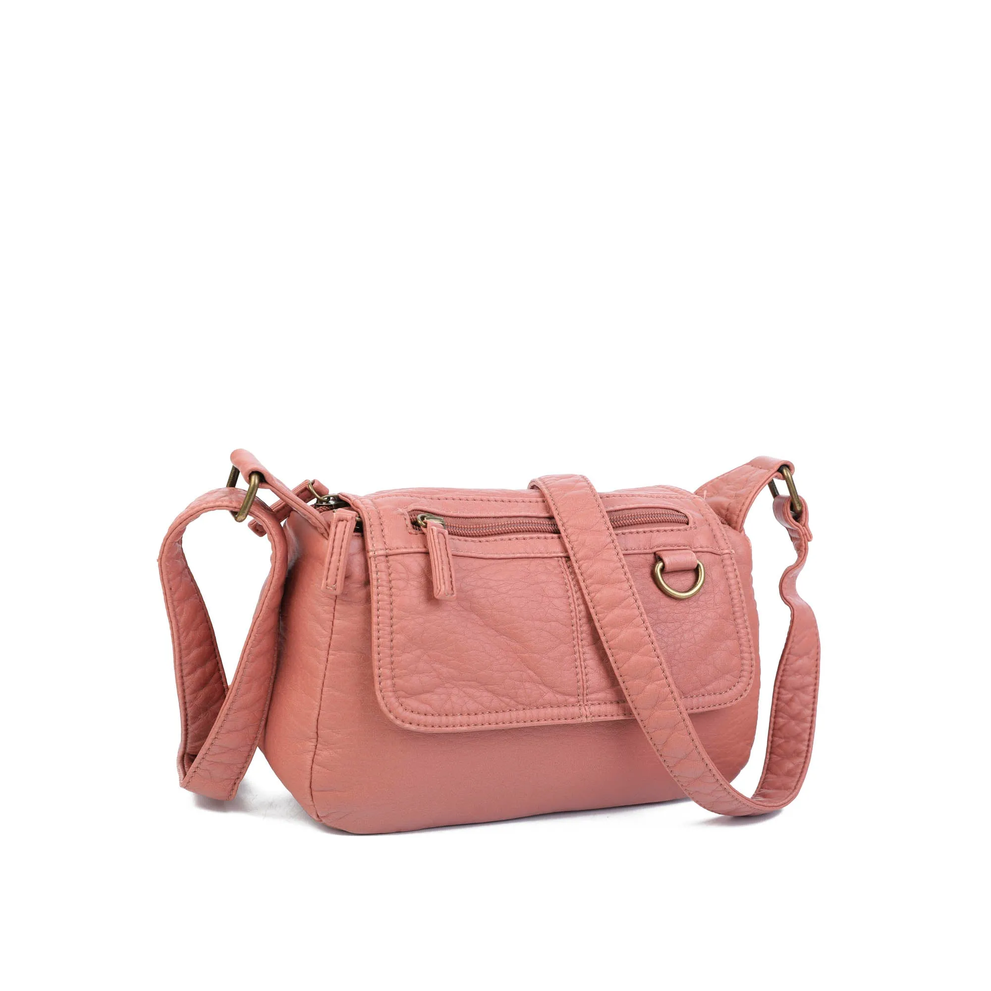 The Willma Crossbody - Peach