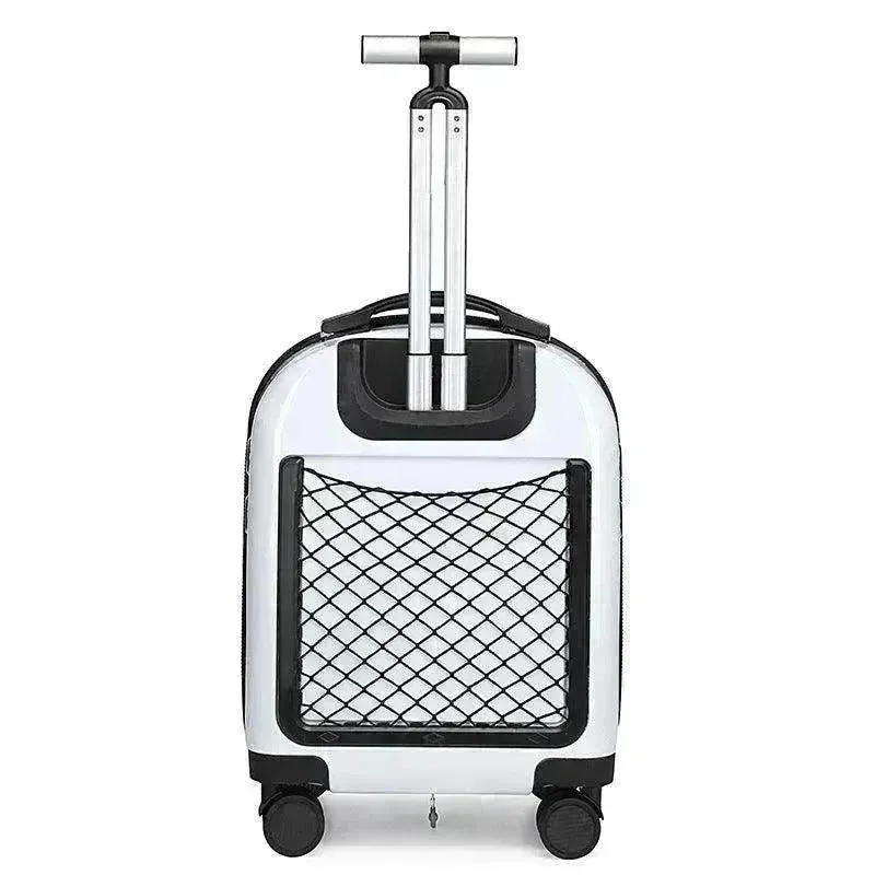 Transparent Breathable Portable Bag Expandable Trolley Backpack