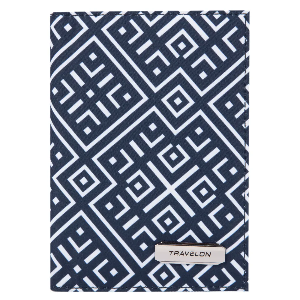 TRAVELON BOHO ANTI-THEFT BI-FOLD PASSPORT HOLDER