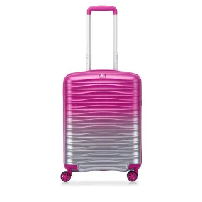 Trolley Cabina Espandibile Rigido RONCATO 55cm 4 Ruote Linea Wave Spot Colore Magenta