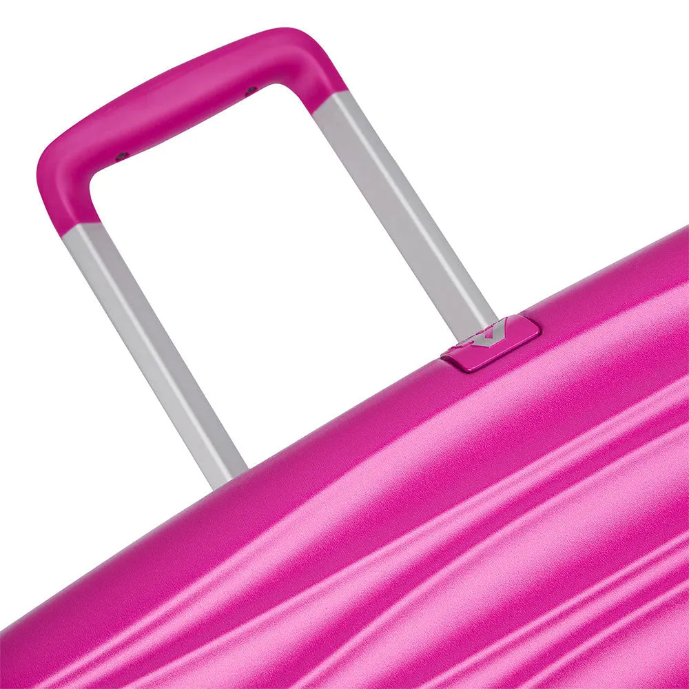 Trolley Cabina Espandibile Rigido RONCATO 55cm 4 Ruote Linea Wave Spot Colore Magenta