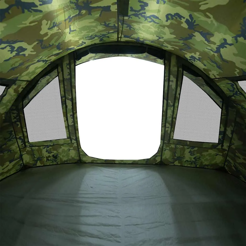 vidaXL Fishing Tent 2-Person Camouflage Waterproof