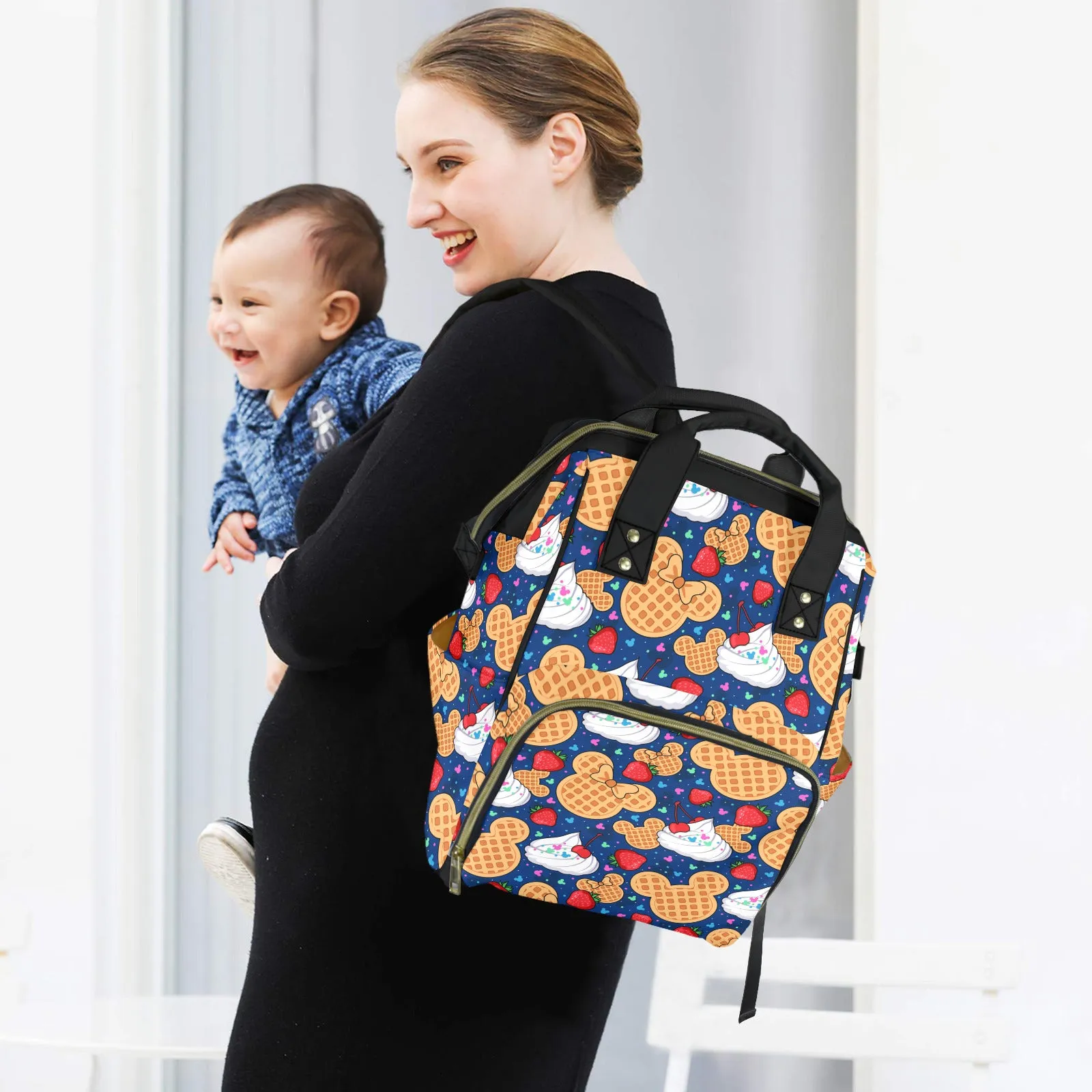 Waffles Multi-Function Diaper Bag