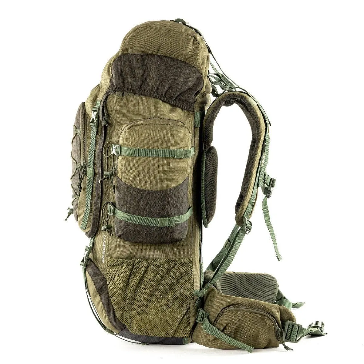 Walker Pro Trekking and Hiking Rucksack - 60 Litre - Olive Green